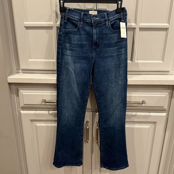 MOTHER - THE HUSTLER HIGH-RISE ANKLE JEANS - Picture 1 of 9